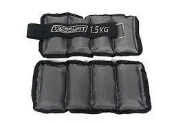 Обтяжувачі EasyFit 2 х 1,5 кг для ніг та рук з металом (EF-AWTМ-150) - мініатюра 4