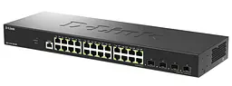 Комутатор D-Link DGS-1210-28X/ME 28-Port Gigabit Metro Ethernet L2 Managed (DGS-1210-28X/ME/C1A) - мініатюра 3
