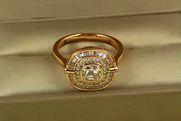 Кільце Xuping Jewelry Данте р 20 золотисте