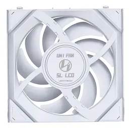 Вентилятор Lian Li Uni Fan SL Wireless LCD 120-3 Reverse White (G99.12RSLLCD1W3W.00) - мініатюра 4
