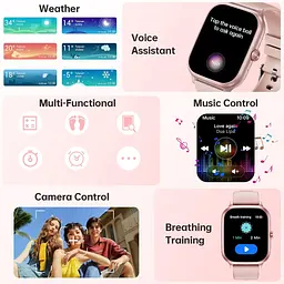 Годинник Oukitel V7 Pink - мініатюра 4