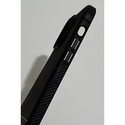 Оригінальний протиударний чохол Spigen Rugged Armor MagSafe для Iphone 14 Pro Max (6.7") Matt Black ACS04812 - мініатюра 3