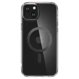 Прозорий чохол Spigen Ultra Hybrid (MagFit) Carbon Fiber для iPhone 15 (ACS06805) - мініатюра 2