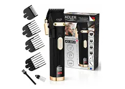 Машинка для стрижки волосся Adler AD 2853, акумуляторна, з LED-дисплеєм