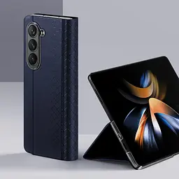 Чохол для смартфона DUX DUCIS Bril for Samsung Fold 5 Blue - мініатюра 4