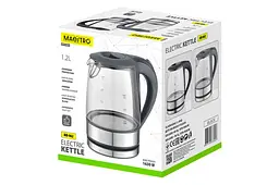 Електрочайник скляний Maestro MR-062-GREY 1.2л 1630 Вт сірий - мініатюра 4