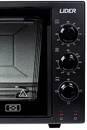 Духовка Lider 4823 ECO BLACK-RED - мініатюра 5