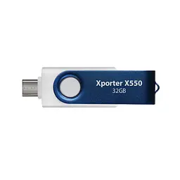 Флеш-накопичувач Patriot USB 3.2 Gen 1 Xporter X550 32GB Type-A+C - мініатюра 3