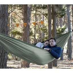 Гамак Naturehike подвійний NH21DC011 оливковий - мініатюра 2