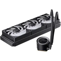 СВО Jonsbo TG-360 Black (Intel LGA1700/1200/115X/2011; AMD AM4/AM5/4PIN PWM) (TG-360 Black) - мініатюра 4