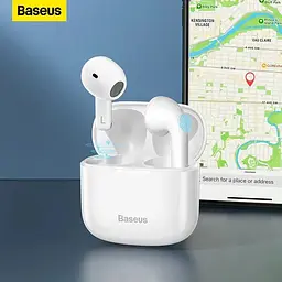 Бездротові навушники Baseus Bowie E3 NGTW080002 білі - мініатюра 4