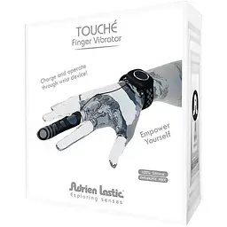 Вібратор на палець Adrien Lastic Touche (L) для глибокої стимуляції з пультом керування на руці - мініатюра 4