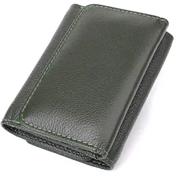 Жіночий гаманець компактного розміру з натуральної шкіри ST Leather 11,5х8,5х2 см acs0029647 - мініатюра 2