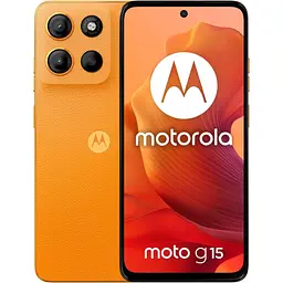 Смартфон Motorola Moto G15 8/512 GB Sunrise Orange [PB6E0066UA] UA-UCRF [136523]