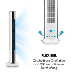 Баштовий вентилятор Klarstein Skyscraper 3G (10027939) - мініатюра 6