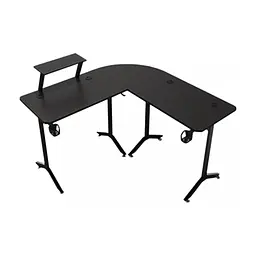 Комп'ютерний стіл GT Racer T-1247 (146x146x60x73) Black