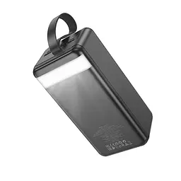 Power Bank Hoco J123C Element 22.5W+PD20W fully compatible power bank with digital display(60000mAh) Black - мініатюра 3