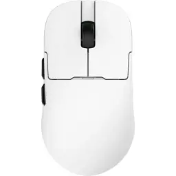 Мышь беспроводная Ajazz AJ159P MC, White, Bluetooth/USB 2.4GHz/Type-C, оптическая (сенсор PixArt PAW3311), до 12000 dpi, переключатели Huano, 6 кнопок, RGB подсветка, 400 mAh, магнитная зарядная база.