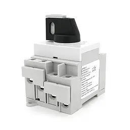 Поворотний вимикач зовнішнього монтажу HGN4-L1-25, DC1000V, 25A, 2P, IP66, Grey - мініатюра 3
