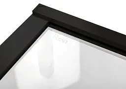 Душові двері Rea Hugo 100 black REA-K6008 - мініатюра 6