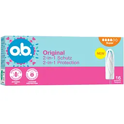Тампони o.b. Original Super 16 шт.