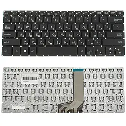 Клавіатура для ноутбука ASUS (X411 series) rus, black, без фрейма