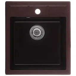 Кухонна мийка Zerix ZS-4651S-12 коричнева ZX4568, Коричневий