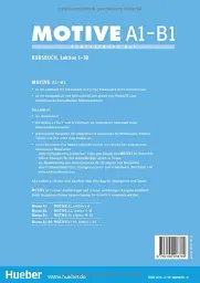 Motive A1-B1. Kursbuch, Lektion 1-30 - мініатюра 2