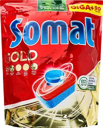 Таблетки для миття посуду у посудомийній машині Somat Gold, 90 таблеток - мініатюра 4