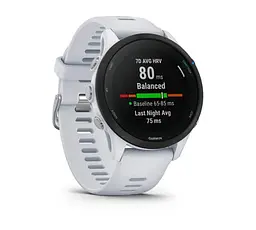 Смарт-годинник Garmin Forerunner 255 Music Whitestone (010-02641-21/31) () - мініатюра 3