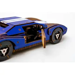 Дерев’яний 3D конструктор Fast car Gt PuzzleOk Puz-26915 164 деталі - мініатюра 4
