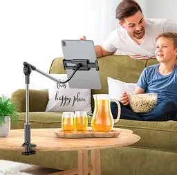 Тримач Hoco PH47 double axis flat lazy stand для планшетів 7 8 9-10.5" - мініатюра 10