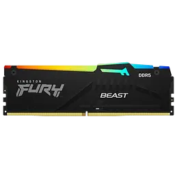 Оперативна пам'ять Kingston Fury 32GB DDR5 5200MHz Beast RGB Black (KF552C40BBA-32)
