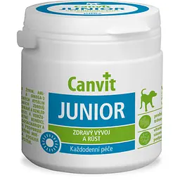 Canvit JUNIOR dog 100 г (100 табл) - вітамінно-мінеральна добавка для цуценят і молодих собак
