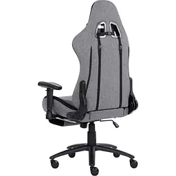 Геймерське крісло GT Racer X-2534-F Fabric Gray/Black Suede [121429] - мініатюра 7
