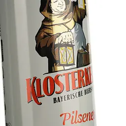 Пиво Klosterkeller Pilsener світле 5% 0.5 л з/б - мініатюра 3