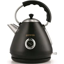 Електрочайник Gorenje 1.7 л пластик чорний kuh0015349