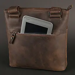 Чоловіча шкіряна сумка SHVIGEL 25,5х23х4,5 см sum0012623 - мініатюра 5