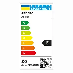 Світлодіодний трековий світильник Ardero AL130 30Вт 4000K чорний - мініатюра 2