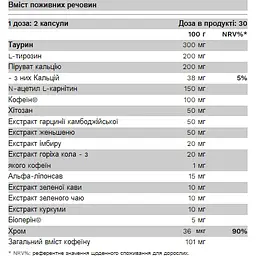 Жироспалювач Pure Gold Summer body 60 капсул - мініатюра 2