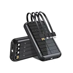Зовнішній акумулятор із сонячною панеллю Mibrand Extrem 20000mAh solar MI20K/S4W - мініатюра 2