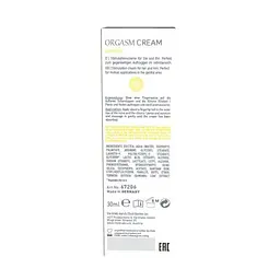 Крем збудливий для двох Hot Shiatsu Orgasm Cream, 30 мл - мініатюра 3