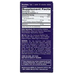 Мелатонін повільного вивільнення Natrol Melatonin Advanced Sleep 10 мг 60 таблеток - мініатюра 2