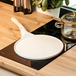Сковорода для млинців з антипригарним покриттям 26,5 см, бежевий Breakfast HP39580W - мініатюра 12