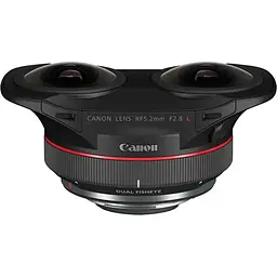 Подвійний об'єктив Canon RF 5.2mm f/2.8 L Dual Fisheye Black (5554C005) [171546]