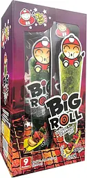 Чіпси Норі Tao Kae Noi Grilled Seaweed Big Roll BBQ Sauce Flavor 9шт х 3г - мініатюра 4