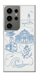TPU чехол Demsky Southern pearl для Samsung Galaxy S24 Ultra