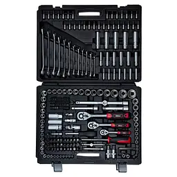 Набір насадок торцевих і біт Ultra 1/4", 3/8", 1/2" 216 шт CrV Taiwan (6003262) - мініатюра 3