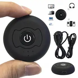 Bluetooth-трансмітер передавач Multi-Point з акумулятором для ПК, телевізорів - мініатюра 3