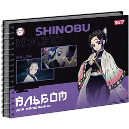 Альбом для малювання Yes Anime А4 30 аркушів з перфорацією 3 шт. (130621)